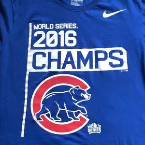 Nike Chicago Cubs World Series T-Shirt Size Large